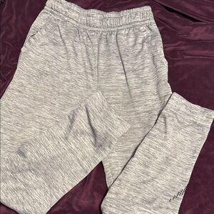 Nike Gray Joggers with Logo at the bottom of the pants Size XL Boys